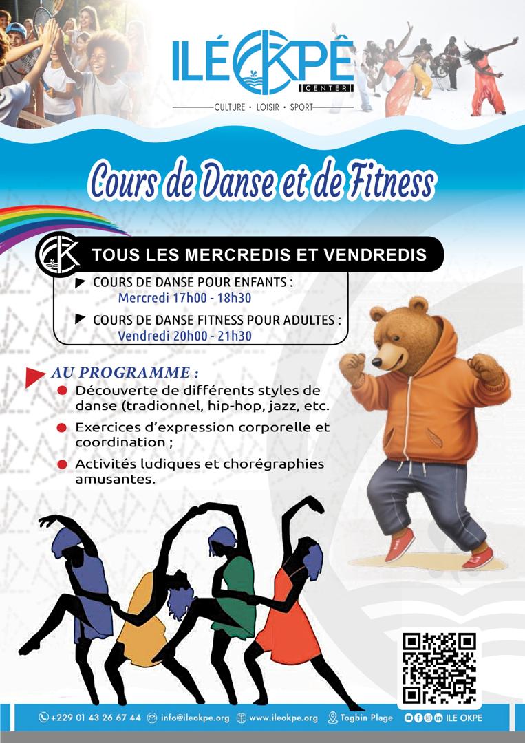 Affiche — Cours de Danse et Fitness à Ilé Ôkpè